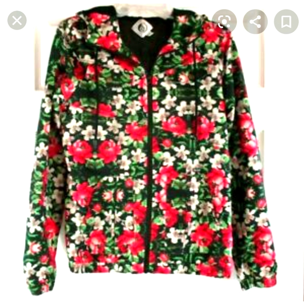 Volcom Enemy Lines Floral Jacket